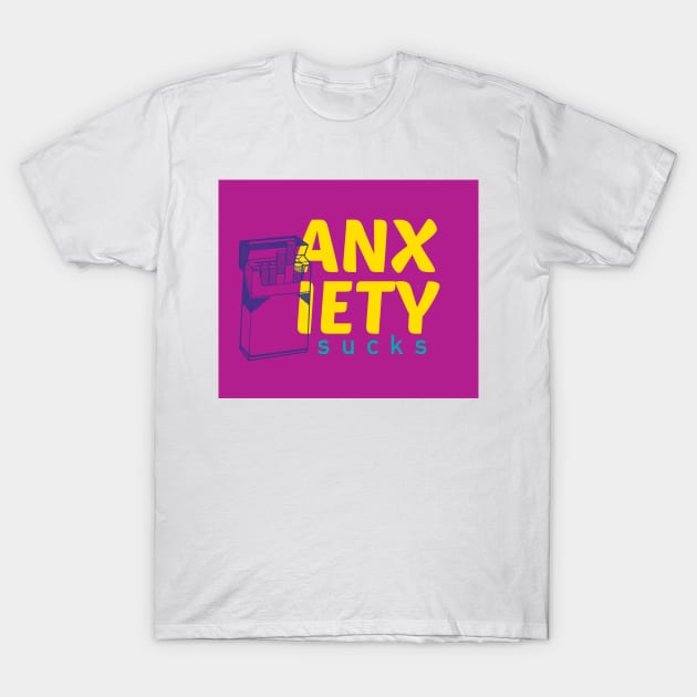 Anxiety T-Shirt by miller_time